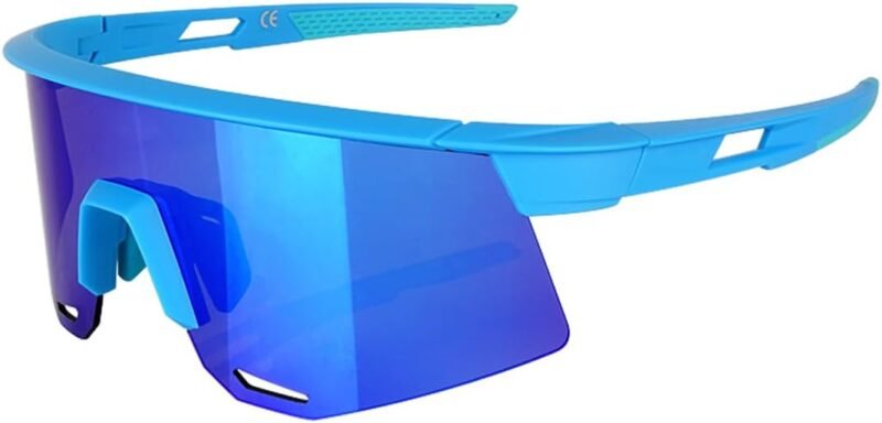Cycling goggles Polarized Sport Sunglasses for Men ,Youth Baseball, Running, Golf, Motorcycle