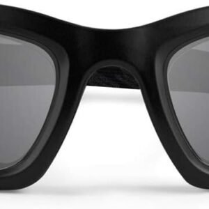 2 Pairs Motorcycle Goggles with Black Frames and Yellow Lenses
