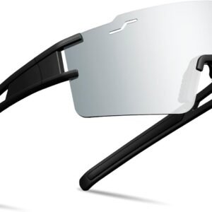 Polarized Cycling Glasses Youth Baseball Glasses for Men Women,UV400 Protection Sports Sunglasses for Running Driving