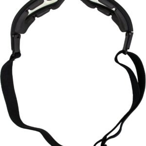 Padded Motorcycle Riding Goggles Clear Lens ANSI Z87.1 Safety Rated