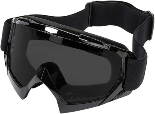 Motorcycle Goggles -Dirt Bike ATV Motocross Eyewear Anti-UV Adjustable MX Riding Offroad Protective Glasses Racing Combat Tactical Military Goggles for Men Women Youth Adult