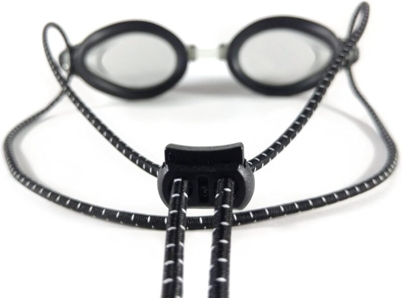 Anti Fog Racing Swimming Goggles with Quick Adjust Bungee Strap