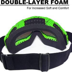 Dirt Bike Goggles Motorcycle Goggles ATV Motocross Riding Offroad Goggles Goggles for Adults Men Women Youth Kids