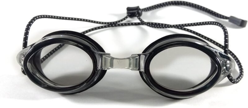 Anti Fog Racing Swimming Goggles with Quick Adjust Bungee Strap