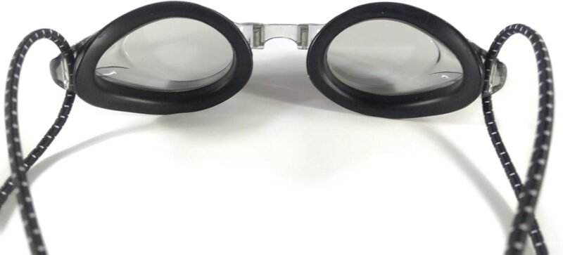 Anti Fog Racing Swimming Goggles with Quick Adjust Bungee Strap