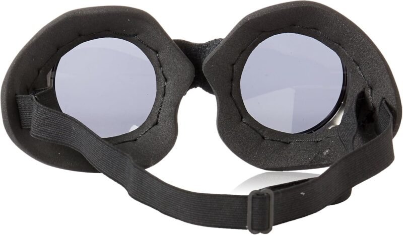 Classic Round Lens Moto Goggles Motorcycle MX Convertible Motorbike Scooter Interchangeable Lenses Steampunk Burning