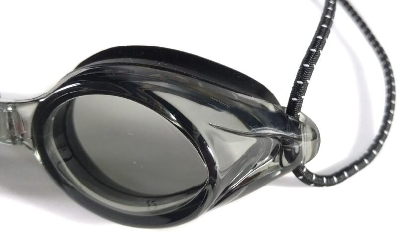 Anti Fog Racing Swimming Goggles with Quick Adjust Bungee Strap